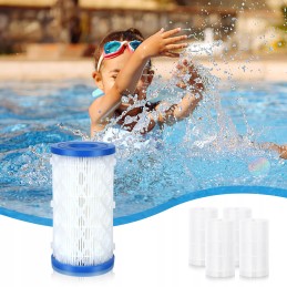 5 vnt filtras, skirtas intex bestway SPA siurbliui, AC iii
