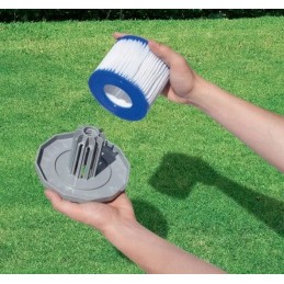 Filtro tipo h filtrai 1250l h intex siurbliui, 6 vnt