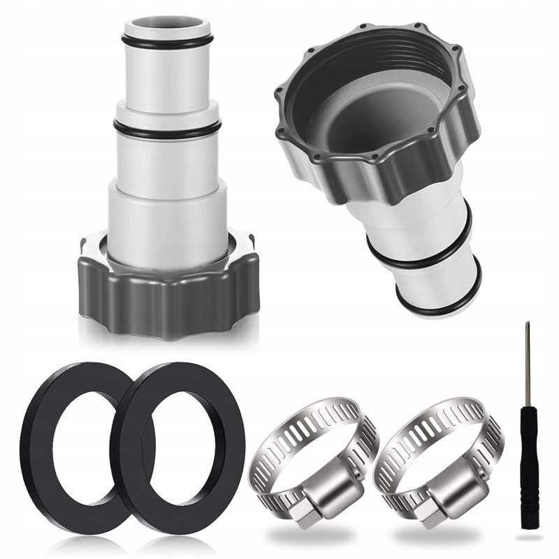 Adapteris intex baseino siurbliui, žarnoms, adapteris x2