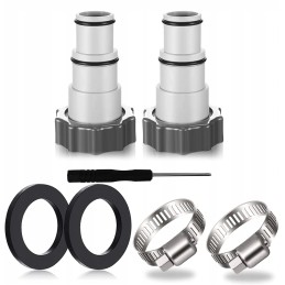 Adapteris intex baseino siurbliui, žarnoms, adapteris x2