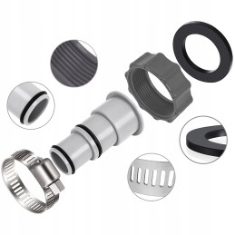 Baseino žarnos adapteris, baseino adapteriai, 2 vnt