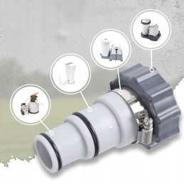 Intex siurblių komplekto plaukimo baseino žarnų adapteriai