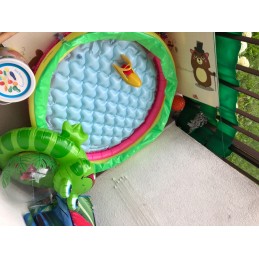 Pripučiamas irklavimo baseinas su minkštu dugnu bestway 51104