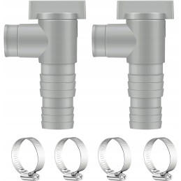 Baseino uždarymo čiaupas su 32 mm žarnos jungtimi, 2 vnt