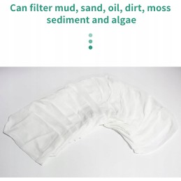 Baseino dulkių siurblys, maišelis su mikrofiltru baseino blasteriui ir kt., 20 vnt