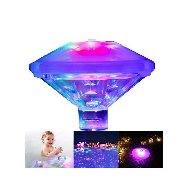 Plaukiojantys baseino žibintai plaukioja LED režimai