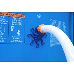 Baseino vamzdžių atrama intex bestway baseino vamzdžiams su 32x38 redukcijos adapteriu