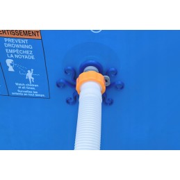 Baseino vamzdžių atrama intex bestway baseino vamzdžiams su 32x38 redukcijos adapteriu