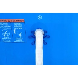 Baseino vamzdžių atrama intex bestway baseino vamzdžiams su 32x38 redukcijos adapteriu