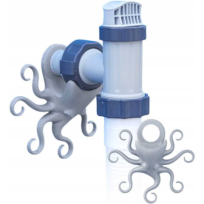 Baseino vamzdžių atrama intex bestway baseino vamzdžiams su 32x38 redukcijos adapteriu