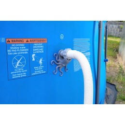 Baseino vamzdžių atrama intex bestway baseino vamzdžiams su 32x38 redukcijos adapteriu