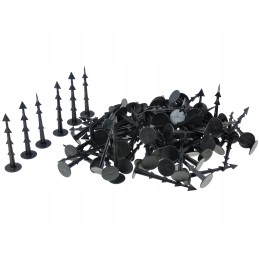 300 vnt. x 15 cm poliravimo kaiščiai, kaiščiai žemės ūkio tekstilei inkarams žemės ūkio audiniams