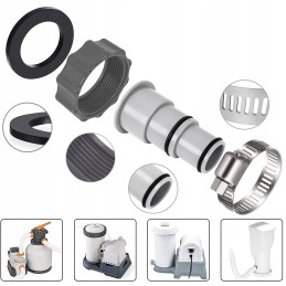 Siurblio movos jungties sriegio jungtis intex fit aru