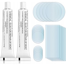 Sandarinimo juosta baseinams, čiužiniams, vandeniui atsparūs remontiniai pleistrai x20