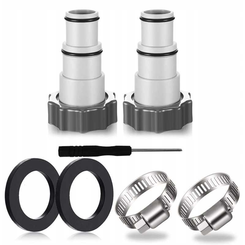 Sumažinimo jungtis siurblių žarnoms, baseino žarnos, 2 vnt