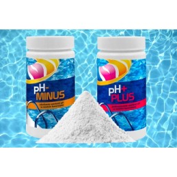 Gamix baseino cheminių medžiagų rinkinys baseinams ph minus 1 5 kg ir ph plius 1 kg