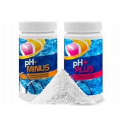 Gamix baseino cheminių medžiagų rinkinys baseinams ph minus 1 5 kg ir ph plius 1 kg