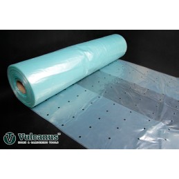 Perforuota dengiamoji folija Vulcanus Vua20r daržovėms su UV filtru, 3,6x10m, skaidri