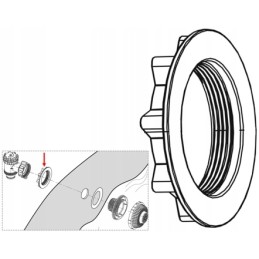 Baseino filtro dangtelis, skirtas Bestway baseinams