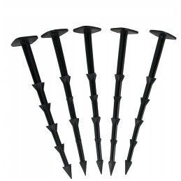 Agrotaudinys 110 cm x 5 m kilimėlis su skylutėmis braškėms + kaiščiai 10 vnt 90g/m2