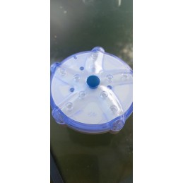 Baterija maitinamas baseino šviesos baseinas su SPA LED 7 spalvų bestway 60303