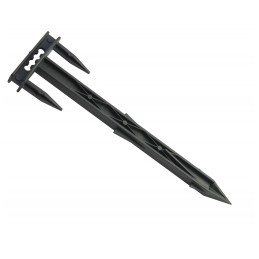 Agrotekstilė/agrotekstilė tvirtinimui trišakiais kaiščiais