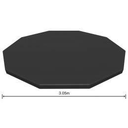 Bestway uždangalas 305 cm rėmo baseinui 58036