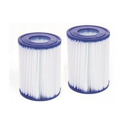 II tipo filtras, siurblio įdėklas, 2 vnt, bestway 58094