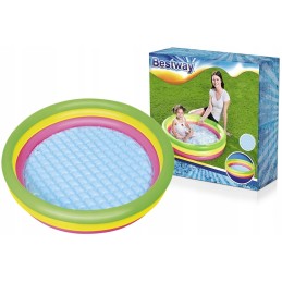 Didelis pripučiamas sodo baseinas vaikams bestway 51104
