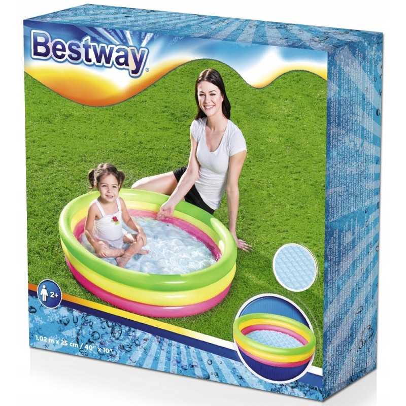 Bestway didelis pripučiamas sodo baseinas vaikams 51104