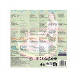 Pripučiamas baseinas, trijų spalvų, 102 x 25 cm