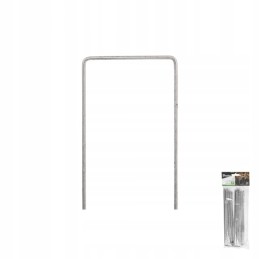 Smeigtukai agrotekstilei, metaliniai smeigtukai, 100 vnt., 15 cm