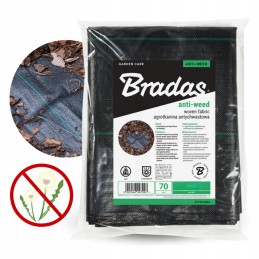 Agrotekstilė nuo piktžolių juodas piktžolių kilimėlis pp UV 70g 3,2 x 10m