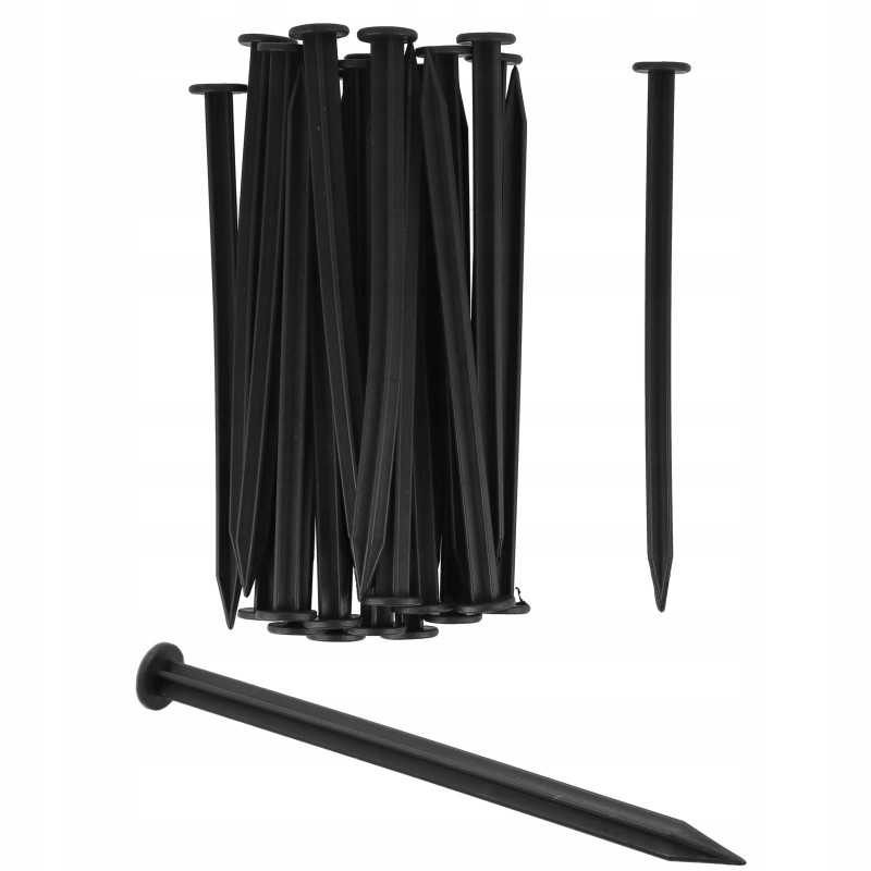 Smeigtukai, inkarai 250mm 25vnt sodo kraštams ir neaustinėms medžiagoms tvirtinti