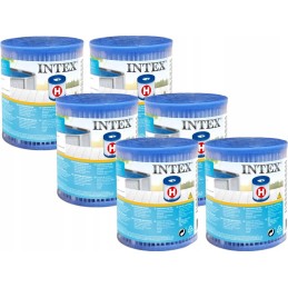 6 x filtro h įdėklas intex 29007 baseino siurbliui