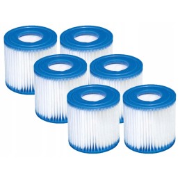 6 x filtro h įdėklas intex 29007 baseino siurbliui