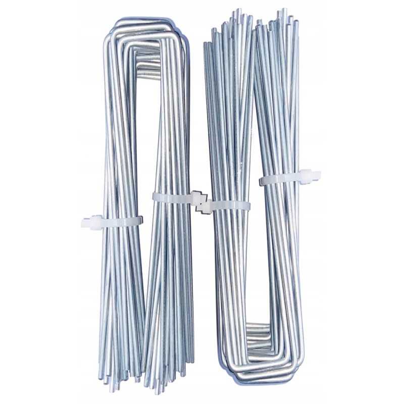 Cinkuoto metalo kaiščiai, 100 vnt