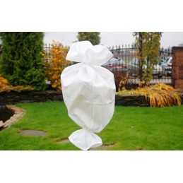 Žieminė agrotekstilė, balta, stora danga, apsauginiai krūmai, 20x1,6m