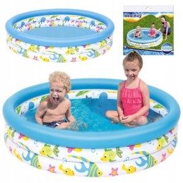 Bestway pripučiamas baseinas vaikams 122x25cm 51009