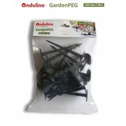 Ondulino sodo kaišteliai, tvirtinantys agrotekstilę 125mm / 20 vnt.