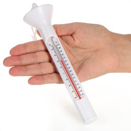 Topeq plaukiojantis baseino termometras 19x5x5 cm baltas