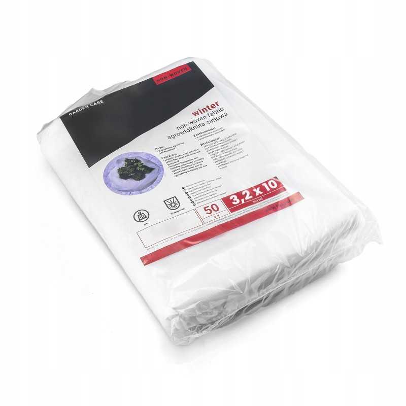 Agrowoven audinio danga kilimėlis šalčiui žiemai uždengimas 50g baltas 3 2x10m