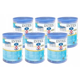 6 x H intex 29007 tipo baseino siurblio filtras