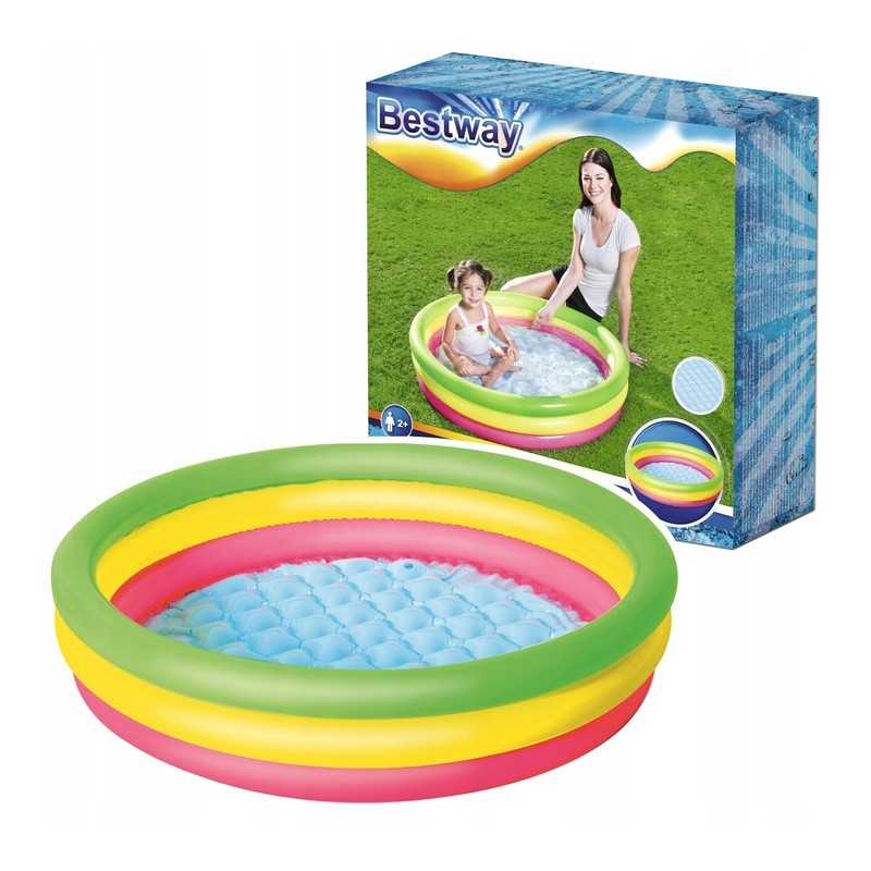 Bestway apvalus pripučiamas baseinas 102cm x 24cm