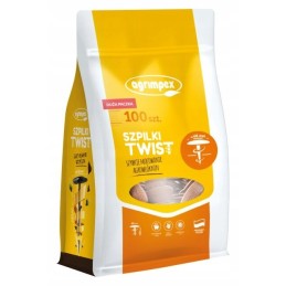 Sukamieji kaiščiai rudai Agrimpex neaustinei medžiagai tvirtinti