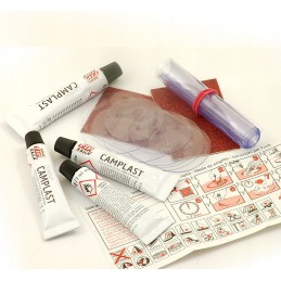 Rinkinys maxi baseino pripučiamų valčių čiužiniams taisyti