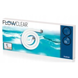 Tvirtas žarnos vamzdis filtro siurbliui 38 mm 3 m bestway 58368