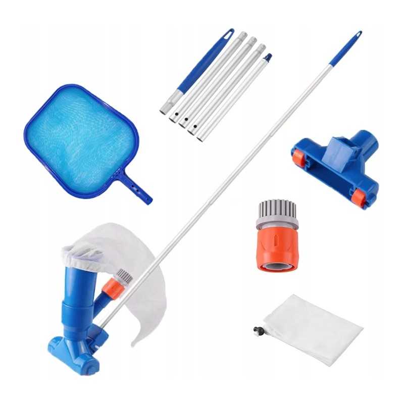 Baseino valymo rinkinys, dulkių siurblys, tinklelis 186