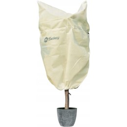 Augalų apsaugos maišelis 80g m2 su 2 virvelėmis ir užtrauktuku