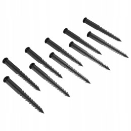 Juodi tvirtinimo ankeriai kraštams 23,5 cm, 100 vnt